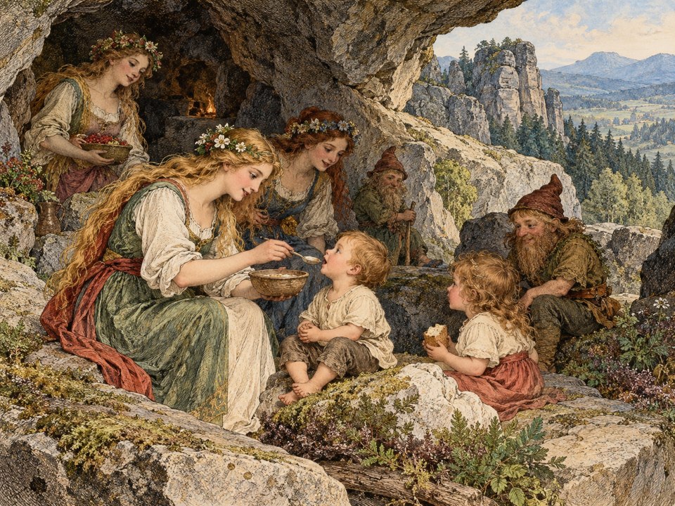 Ilustrace k příběhu Venušin lid