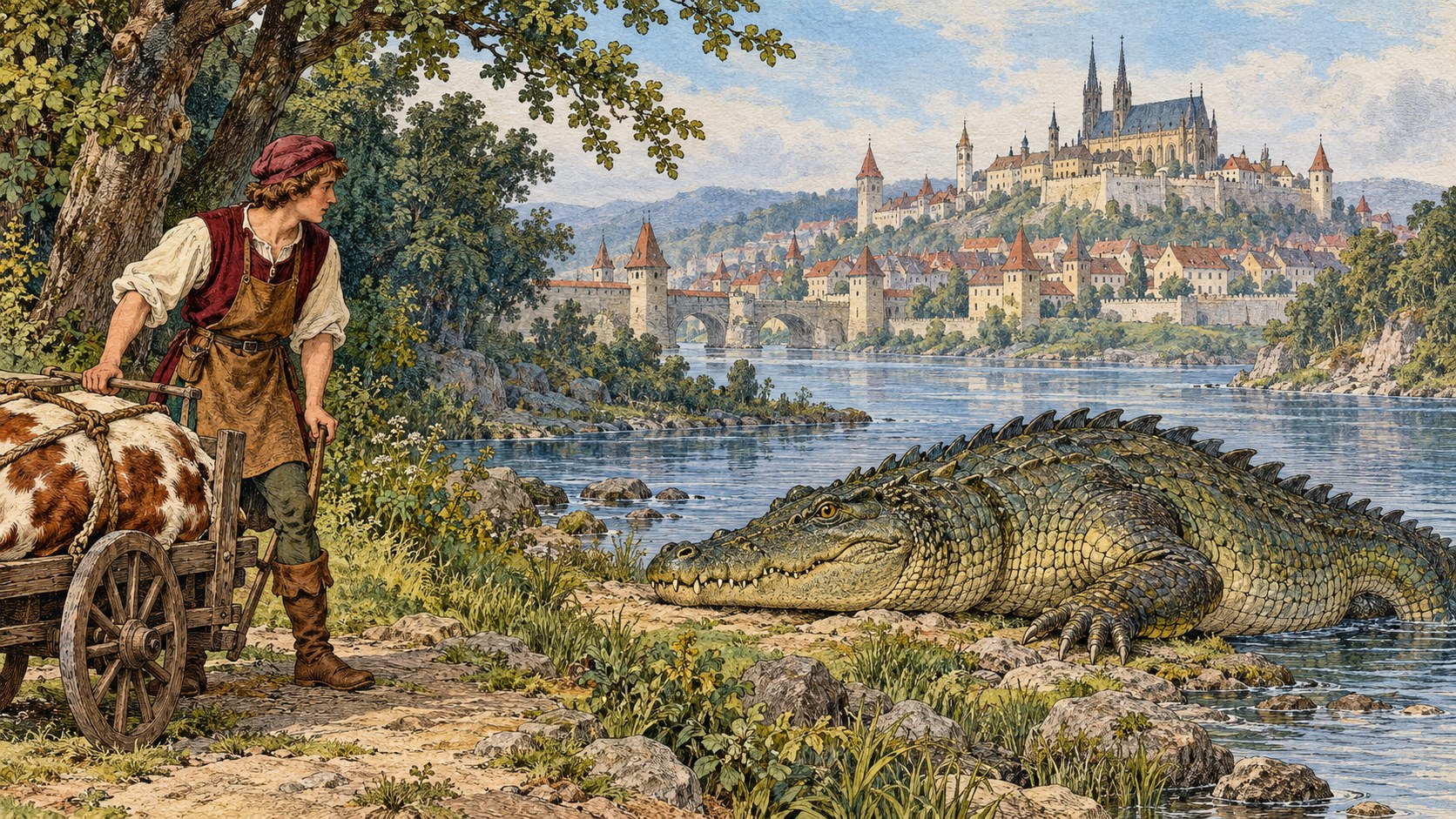 Der Brünner Drache: Nicht ein Schwert, sondern eine Metzgeridee besiegte ihn