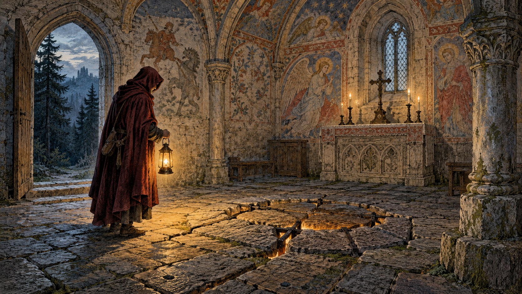 Houska: die Kapelle, die das Tor zur Hölle schließen sollte