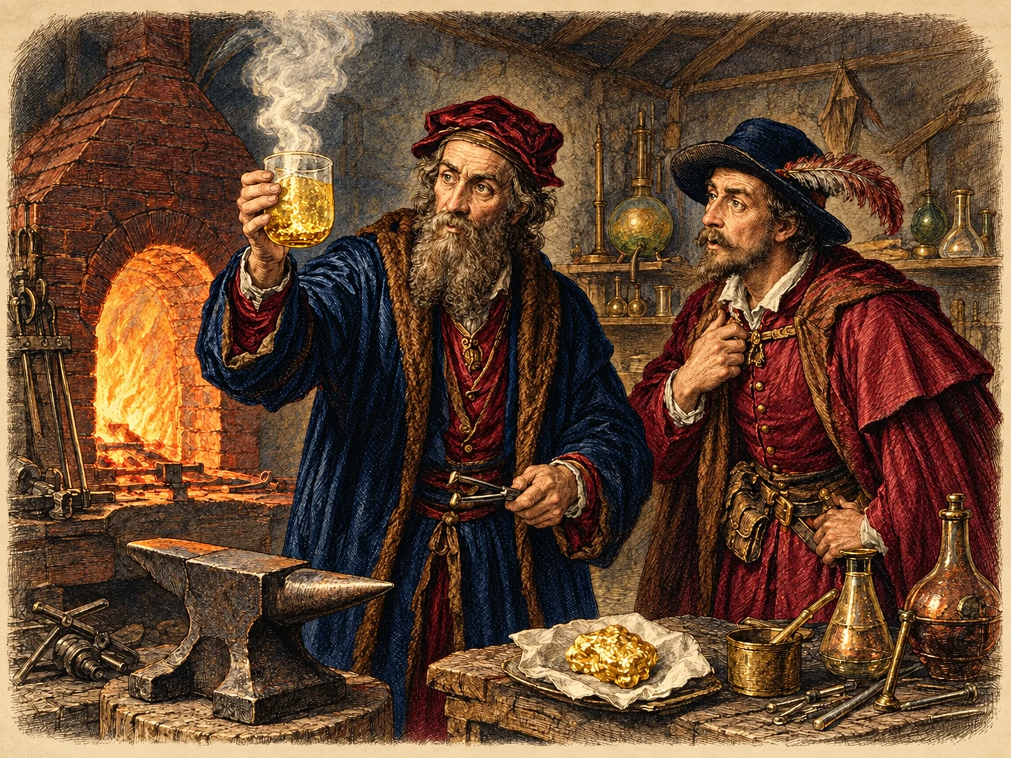 Der Adept Lascaris in Böhmen
