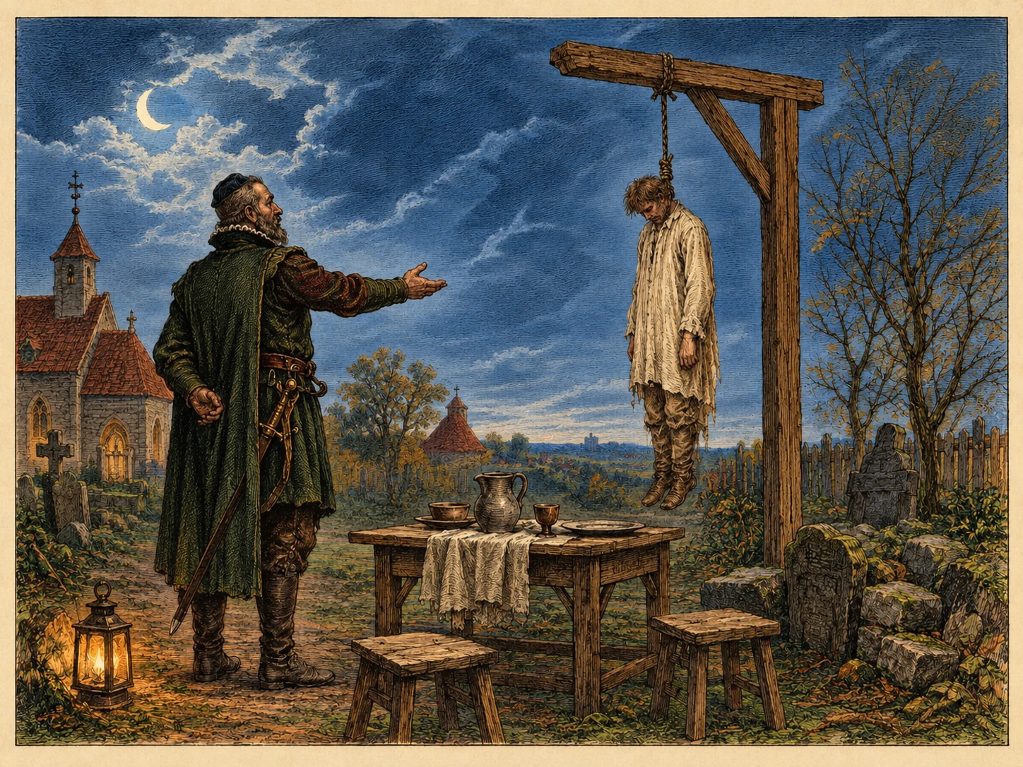 Der geheimnisvolle Gehängte