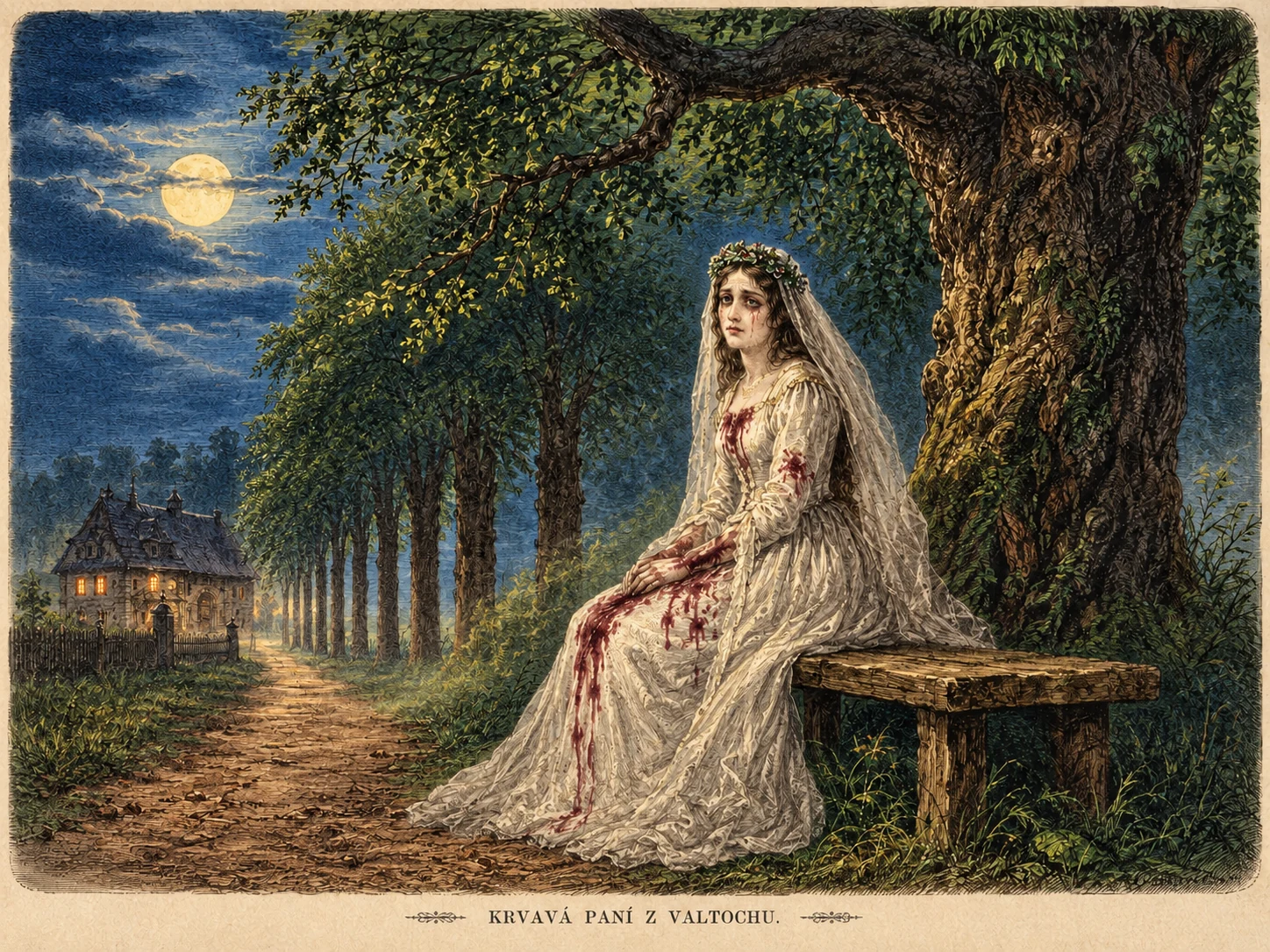 Die blutige Frau von Valtoch